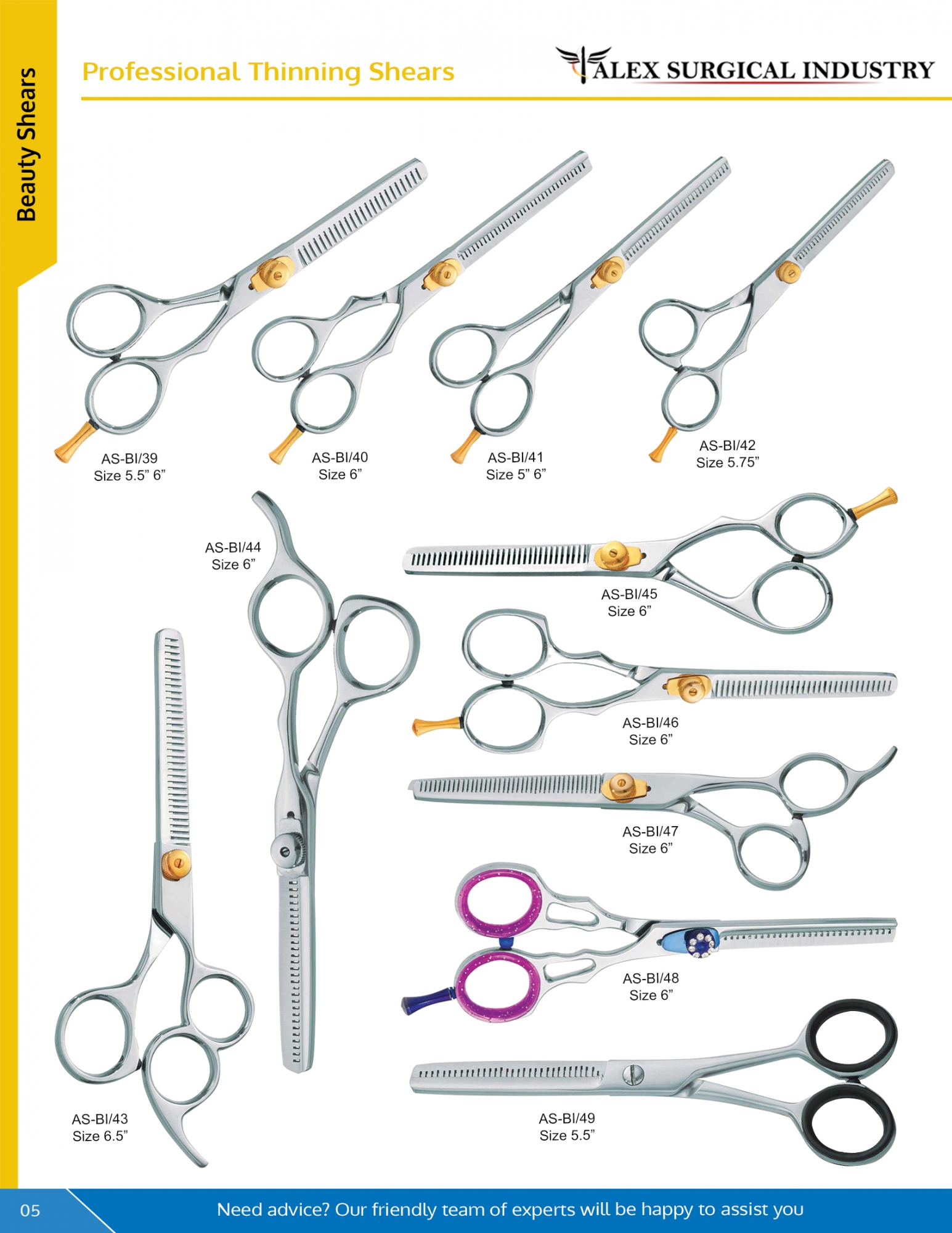 Professional Thinning Shears